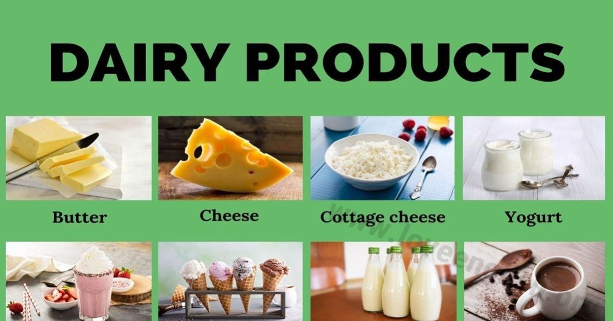 Dairy Products foods